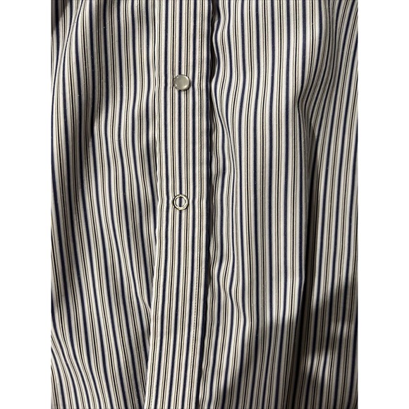 CRAZY COWBOY Western Shirt Long Sleeve Snap Up Striped See Description - Picture 5 of 6